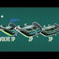 JOBE Revolve 2P blue-green towing float 230220001 6