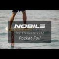 Nobile Pocket Skim Zen Foil Freeride kiteboard + hydrofoil G10 19