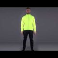 Men's cycling jacket Endura Hummvee Waterproof hi-viz yellow 4