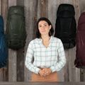 Men's trekking backpack Osprey Kestrel 68 l green 10004752 10