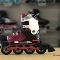 Children's roller skates FILA J One black/red 14