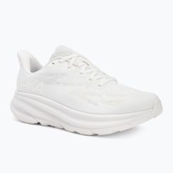 Women's running shoes HOKA Clifton 9 Wide white/white