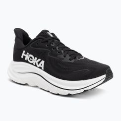 Women's running shoes HOKA Clifton 10 black/white