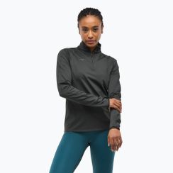 Women's running sweatshirt HOKA GlideTech Quarter Zip black