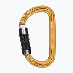 Petzl Am'D Triact-Lock carabiner gold M34A TLY