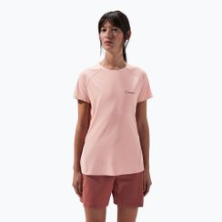 Berghaus women's 24/7 Tech Basecrewss t-shirt peach bloom