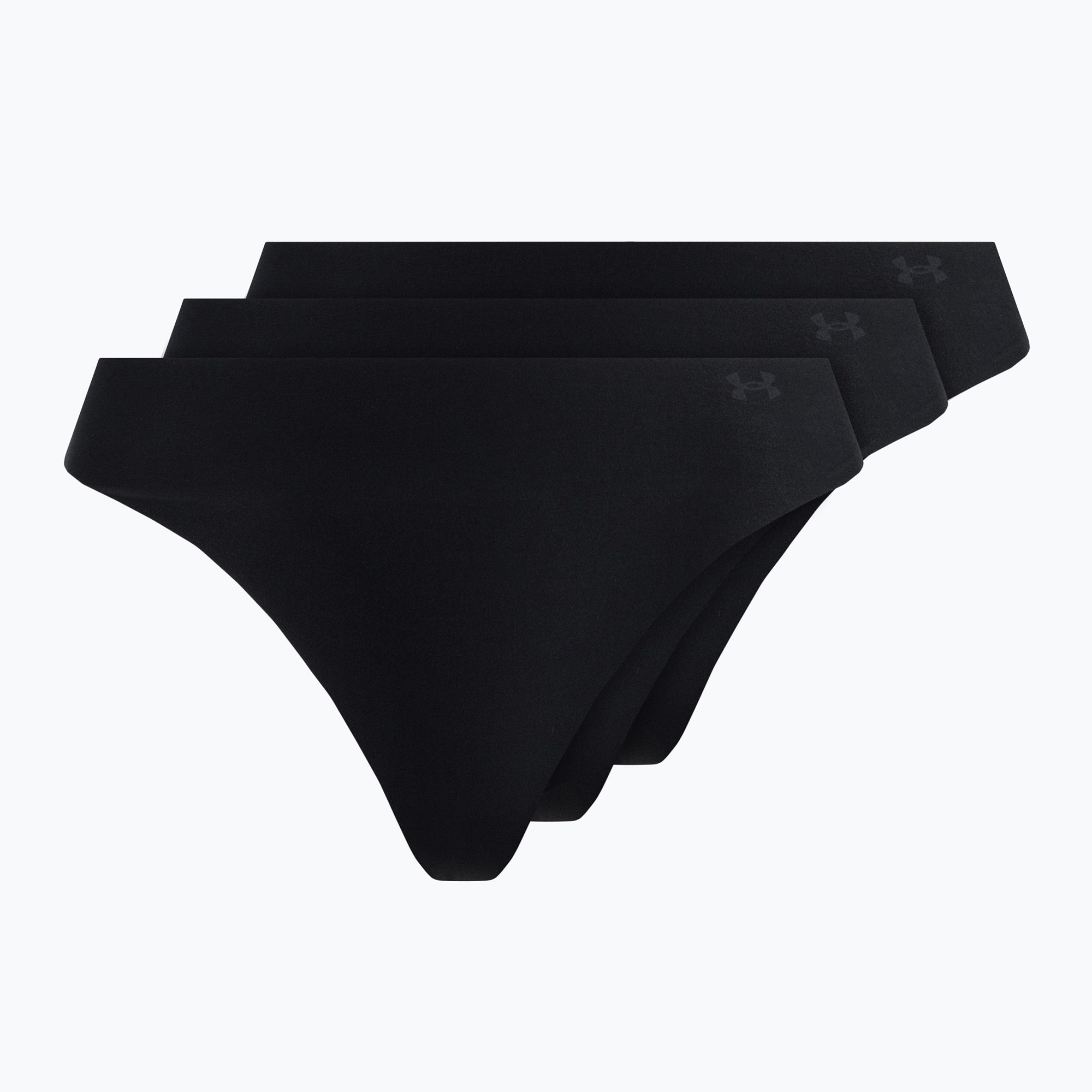 Buy Under Armour Womens Underwear Thongs Underwear 3 Pack - Black