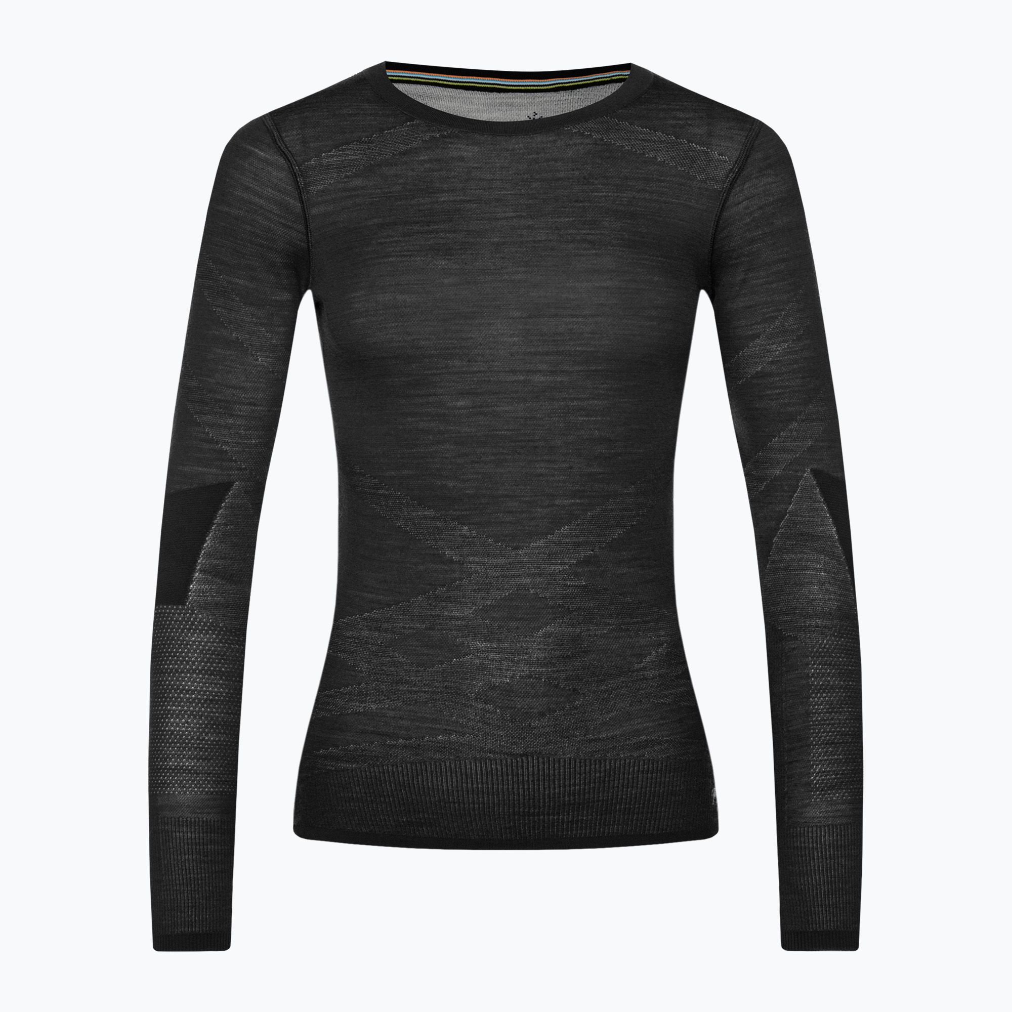 Women's Smartwool Intraknit Merino 200 Crew thermal T-shirt black SW019284960 (XS)