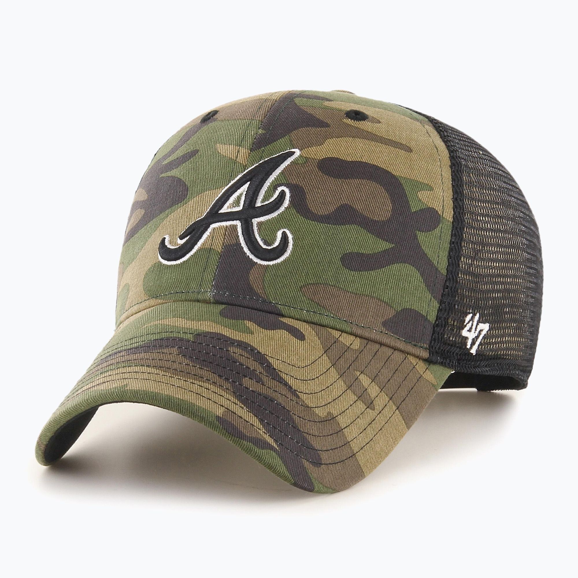 47 Brand Adjustable Cap - MVP Atlanta Braves Grey : Sports & Outdoors 