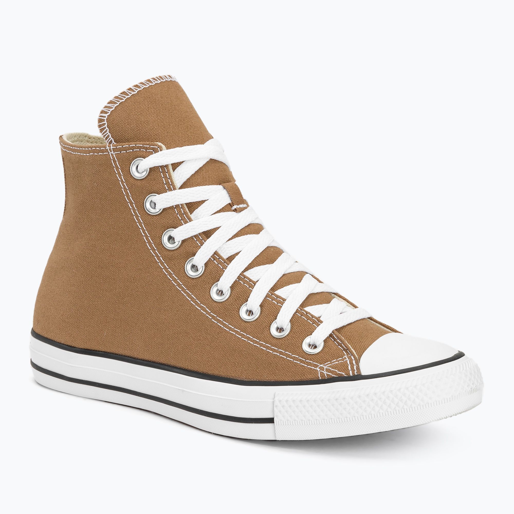 Converse Chuck Taylor All Star Hi sand dune/white/black trainers (44 EU)