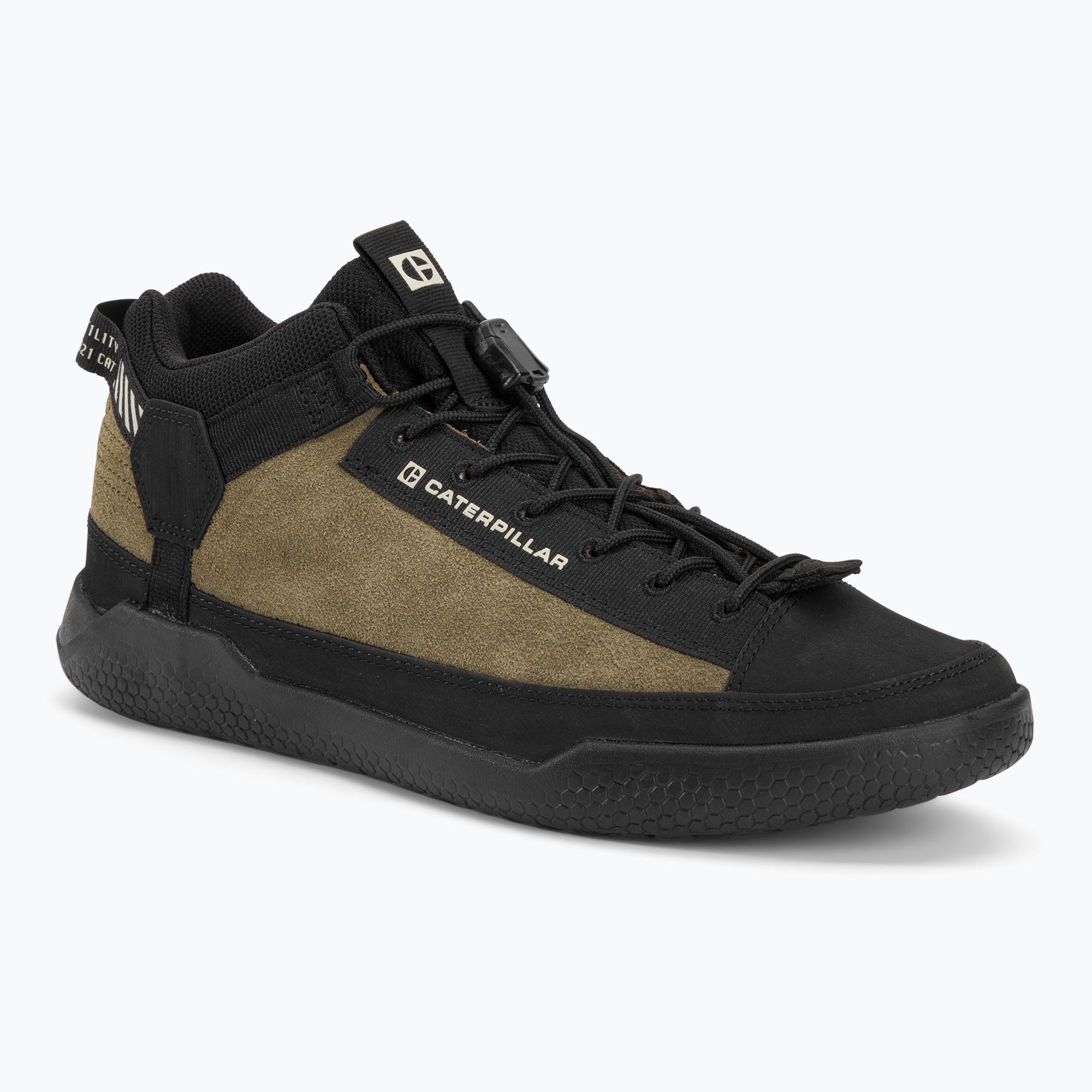 CATerpillar Hex Utility boots black