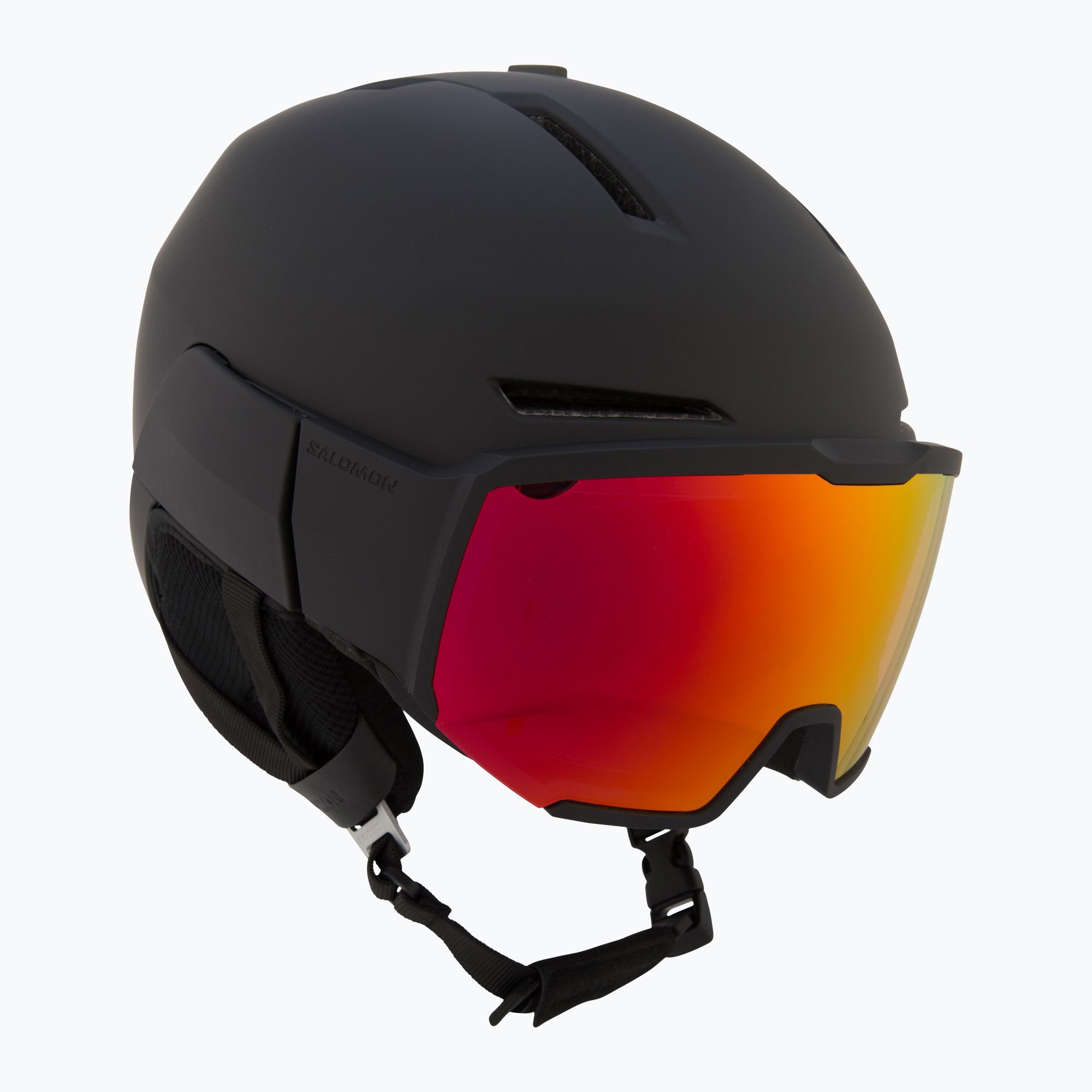 Ski helmet Salomon Osmo Pro Sigma Photo black/poppy red (L47615800