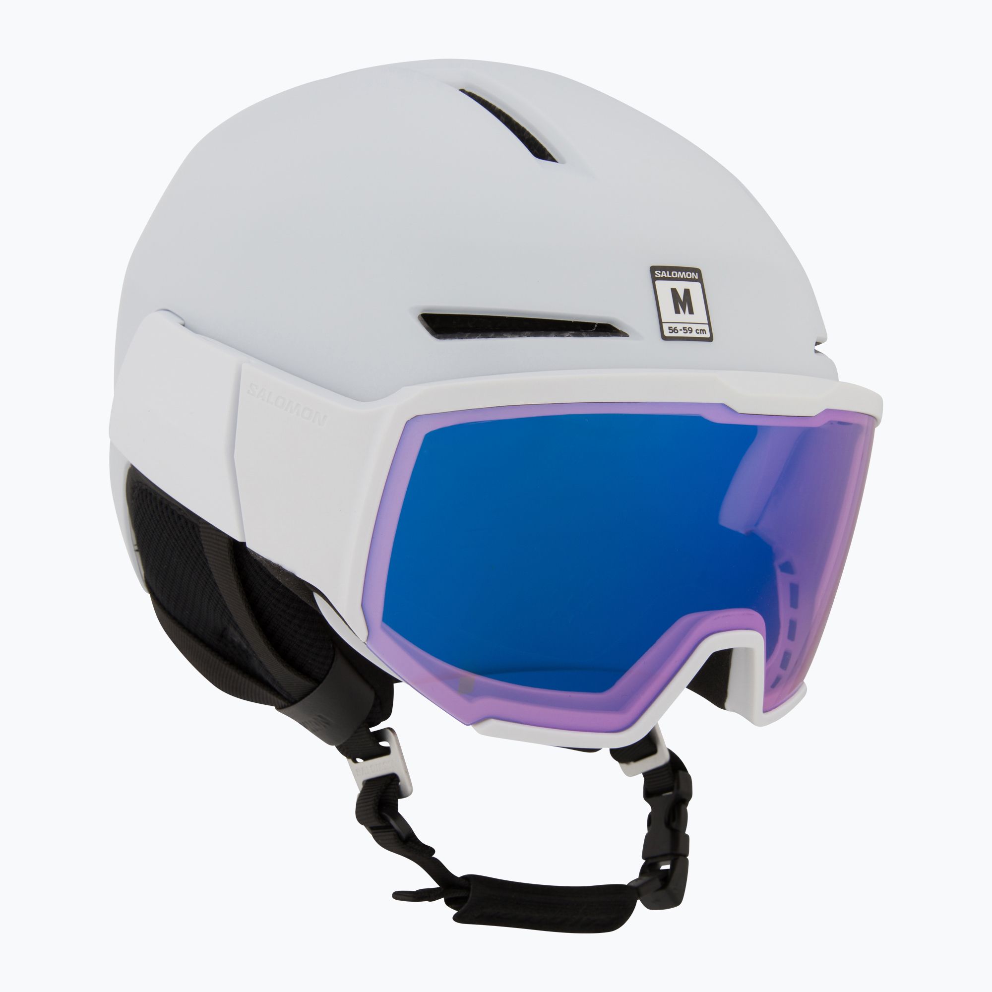 Salomon Osmo Pro Sigma Photo ski helmet white/sky blue (L47616000