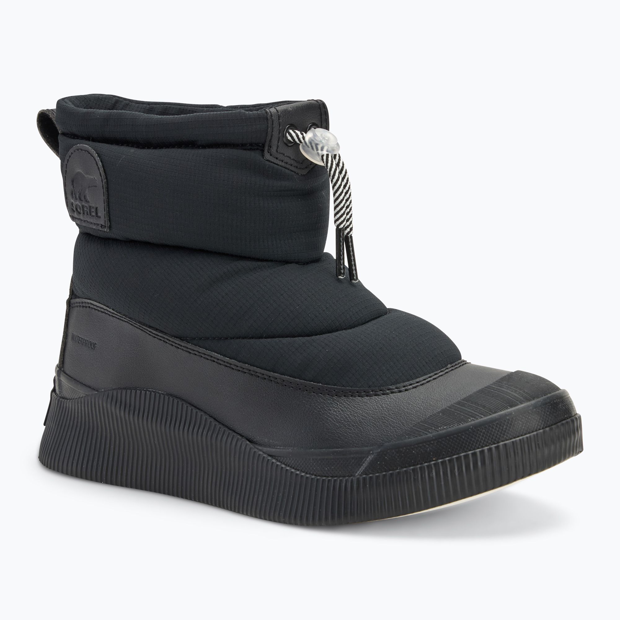 Women's Sorel Out N About IV Puffy WP snow boots black/chalk (40.5 EU)