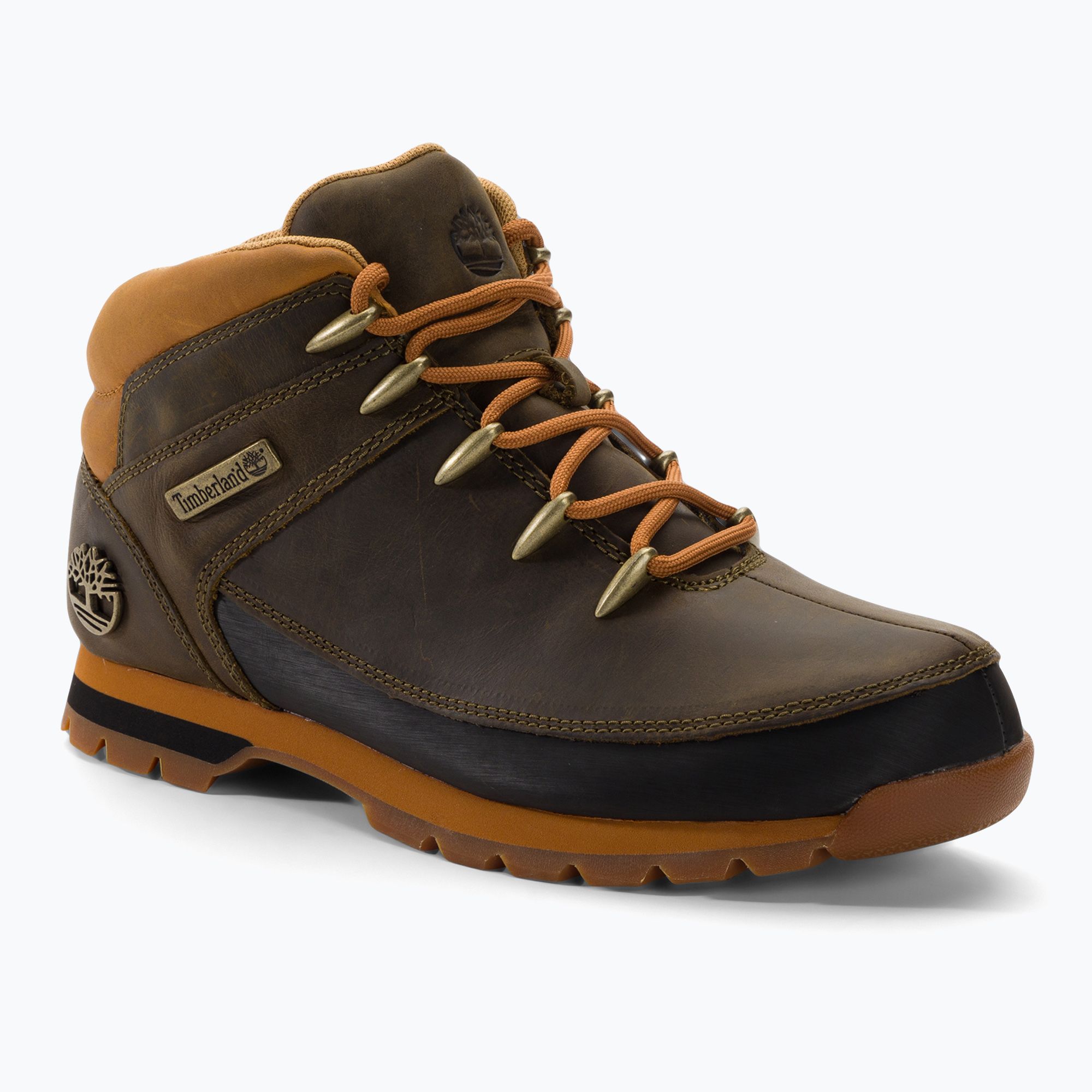 Timberland Men\'s Euro Sprint Leather - Olive Green - Hiker Boots - Size 8.5 (US) US_01_501862_01 main image 2
