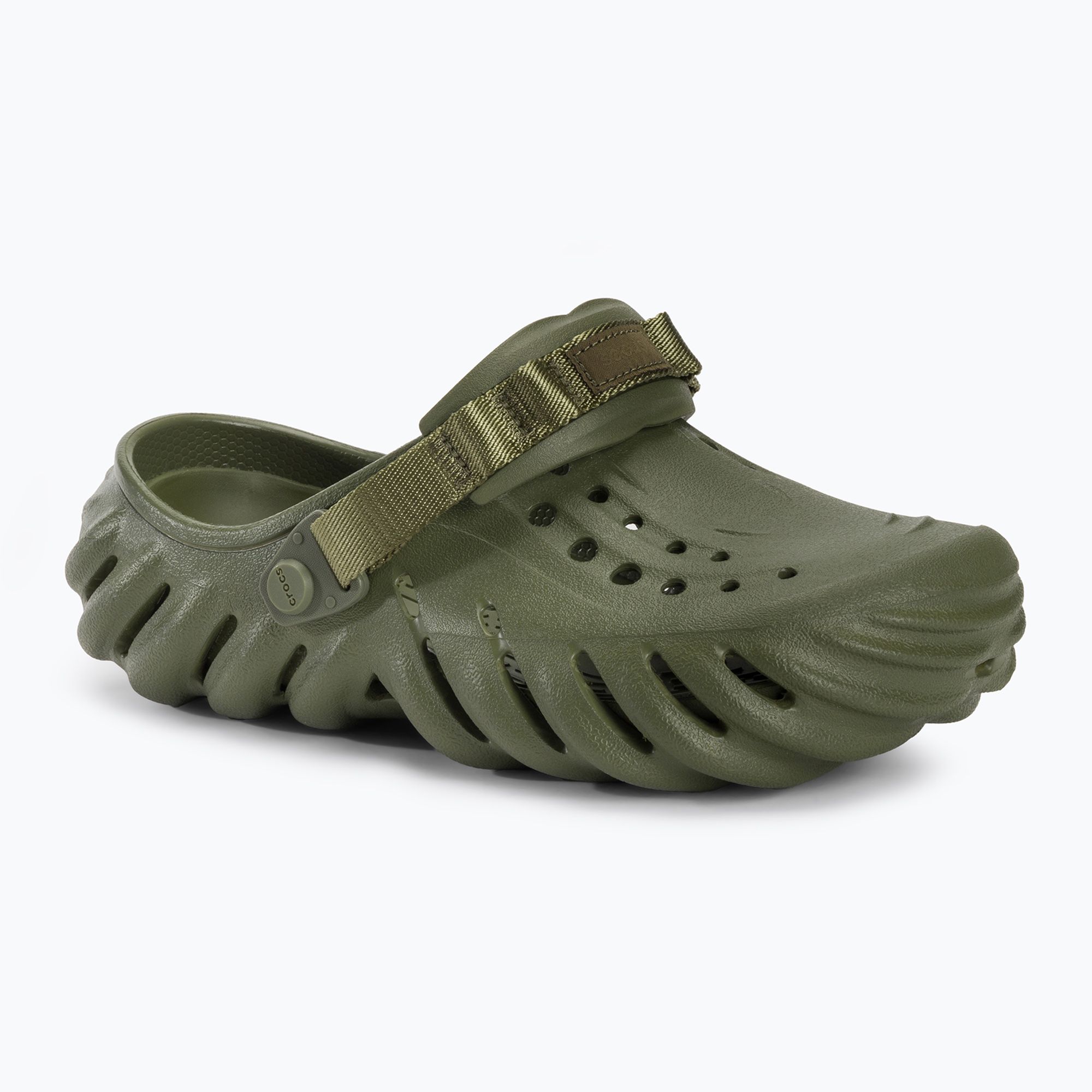 CROCS Olive Green Echo Clog Sandals ECHO CLOG ARMY GREEN ✨? Now available onhand in size M8  main image 2