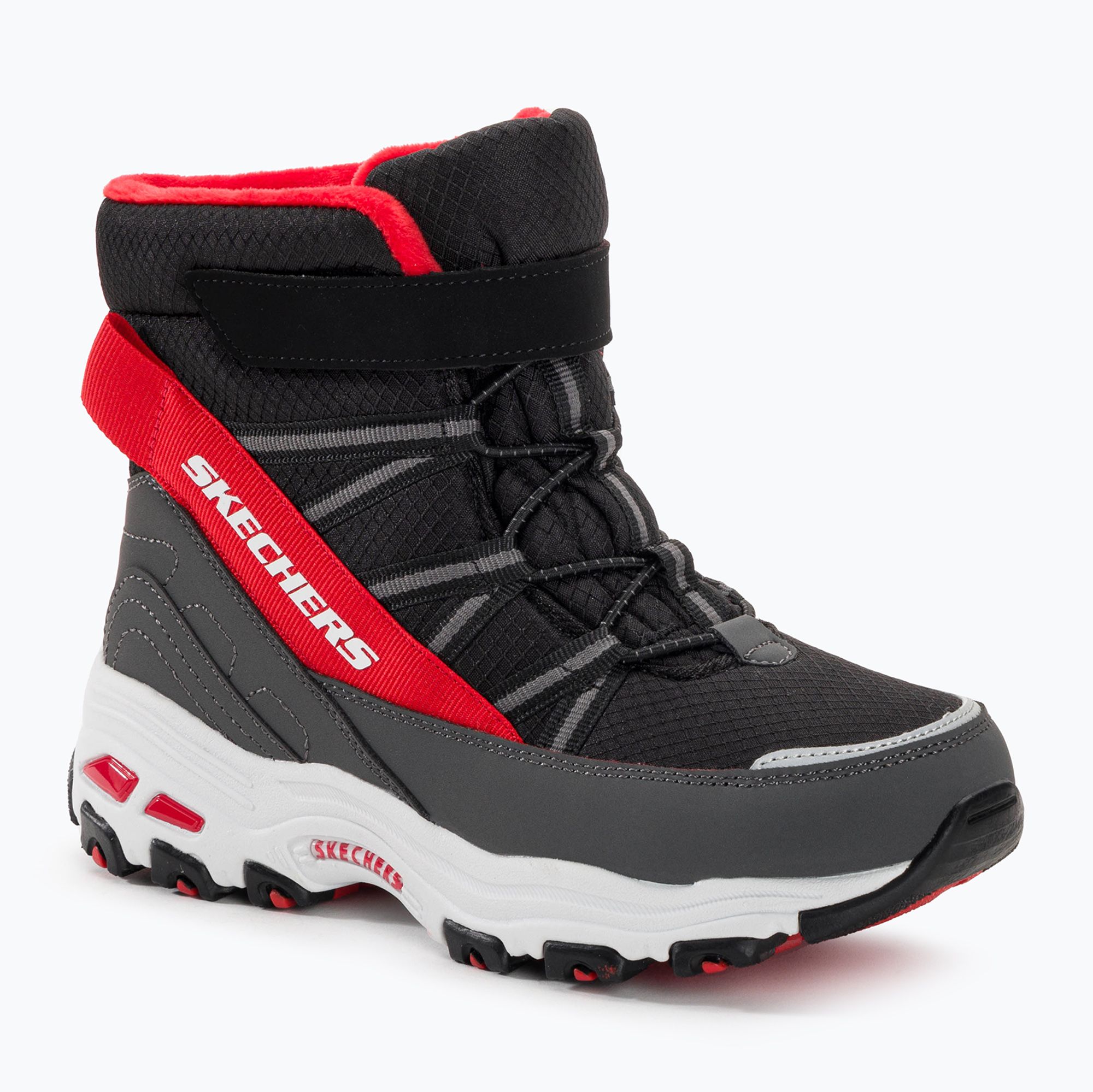 SKECHERS D'Lites children's trekking boots black/red (32 EU)