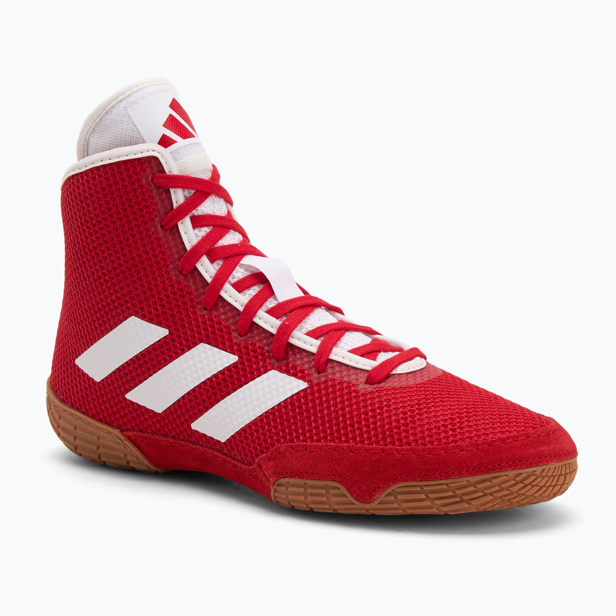 Wrestling shoes adidas Tech Fall 2.0 red/white (IF9925) - Sportano.com