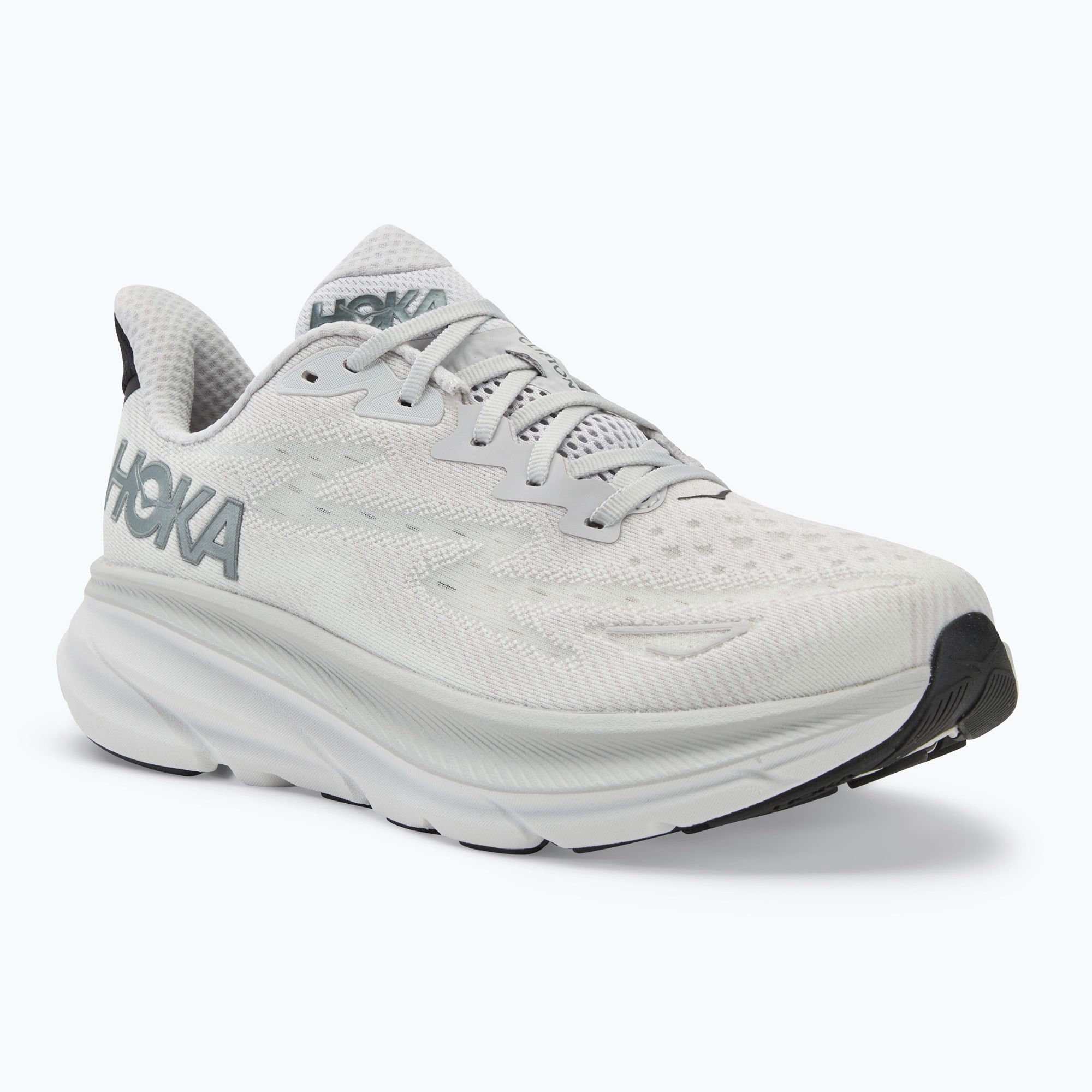 HOKA Clifton 9 nimbus cloud/steel wool men's running shoes (47 1/3 EU)