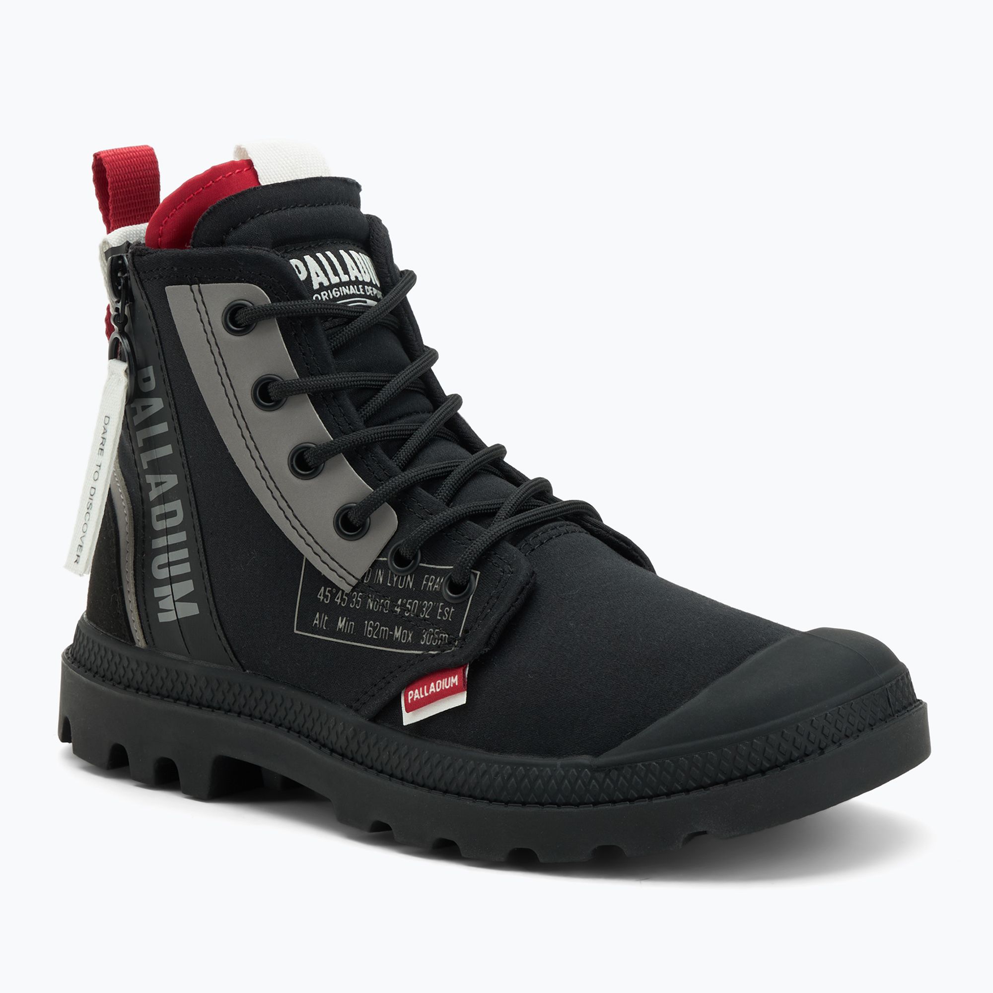 Shoes Palladium Pampa Hi Dare Zip black/black (79515-010 
