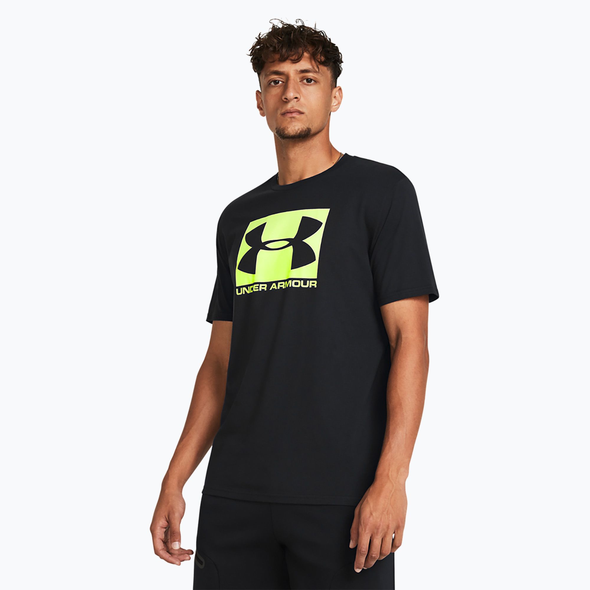 Black and yellow 2024 under armour shirt