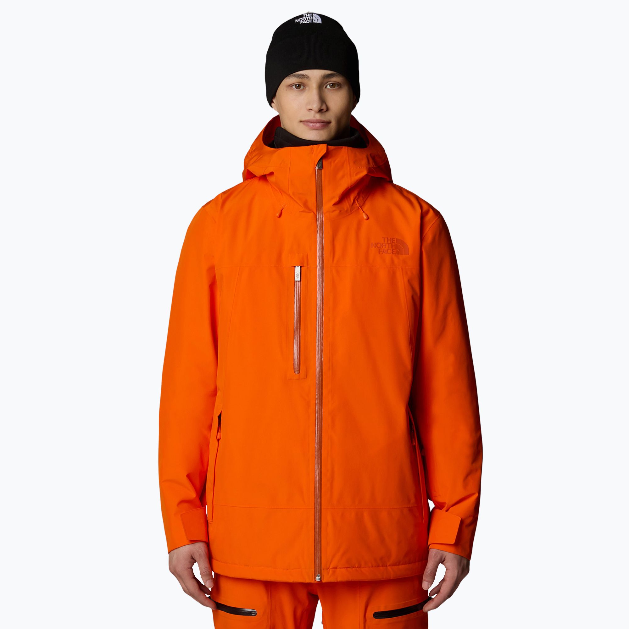 Men's ski jacket The North Face Descendit orange (NF0A87Y91OP1