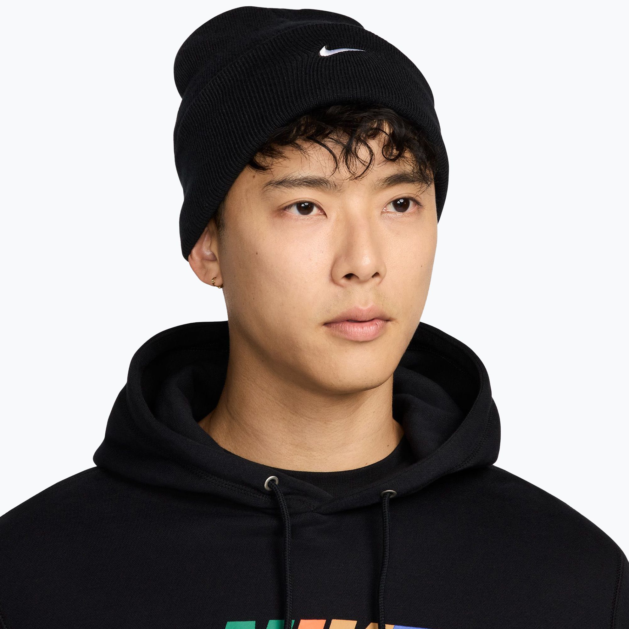 nike winter hat black
