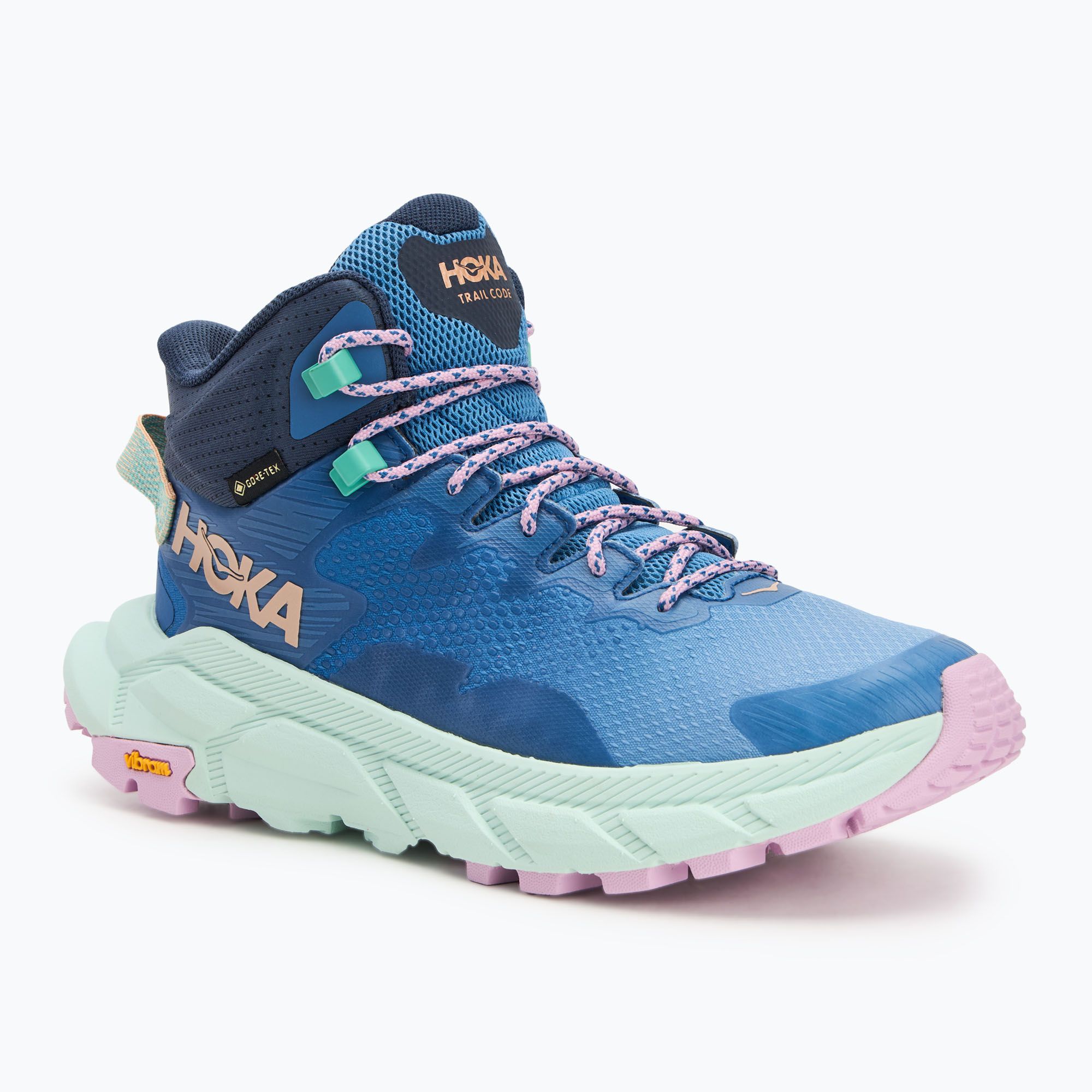 HOKA Trail Code GTX hiking boots foggy night/aqua breeze (36 2/3 EU)