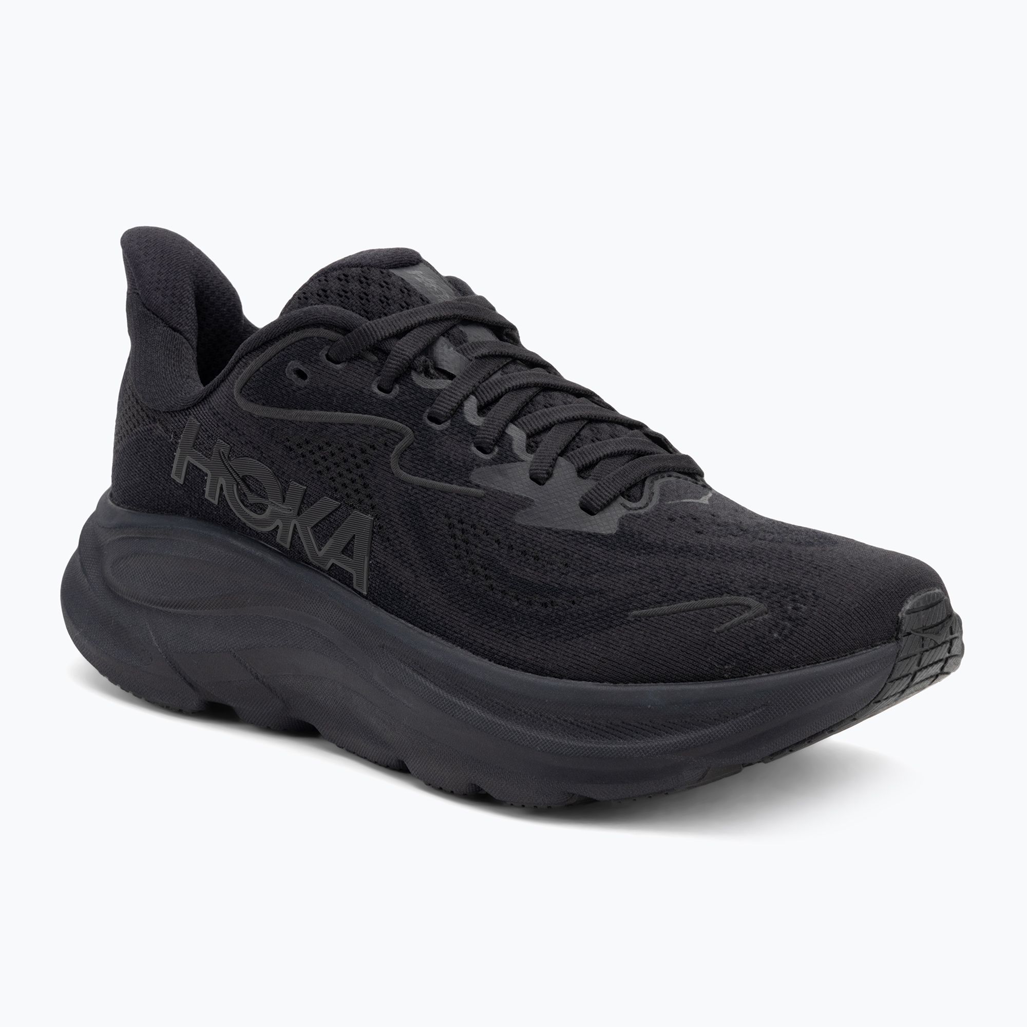 Hoka one one Clifton 10 MEN All-Black Athletic Sneakers soft for long day ues HOKA Clifton 10 Men main image 3