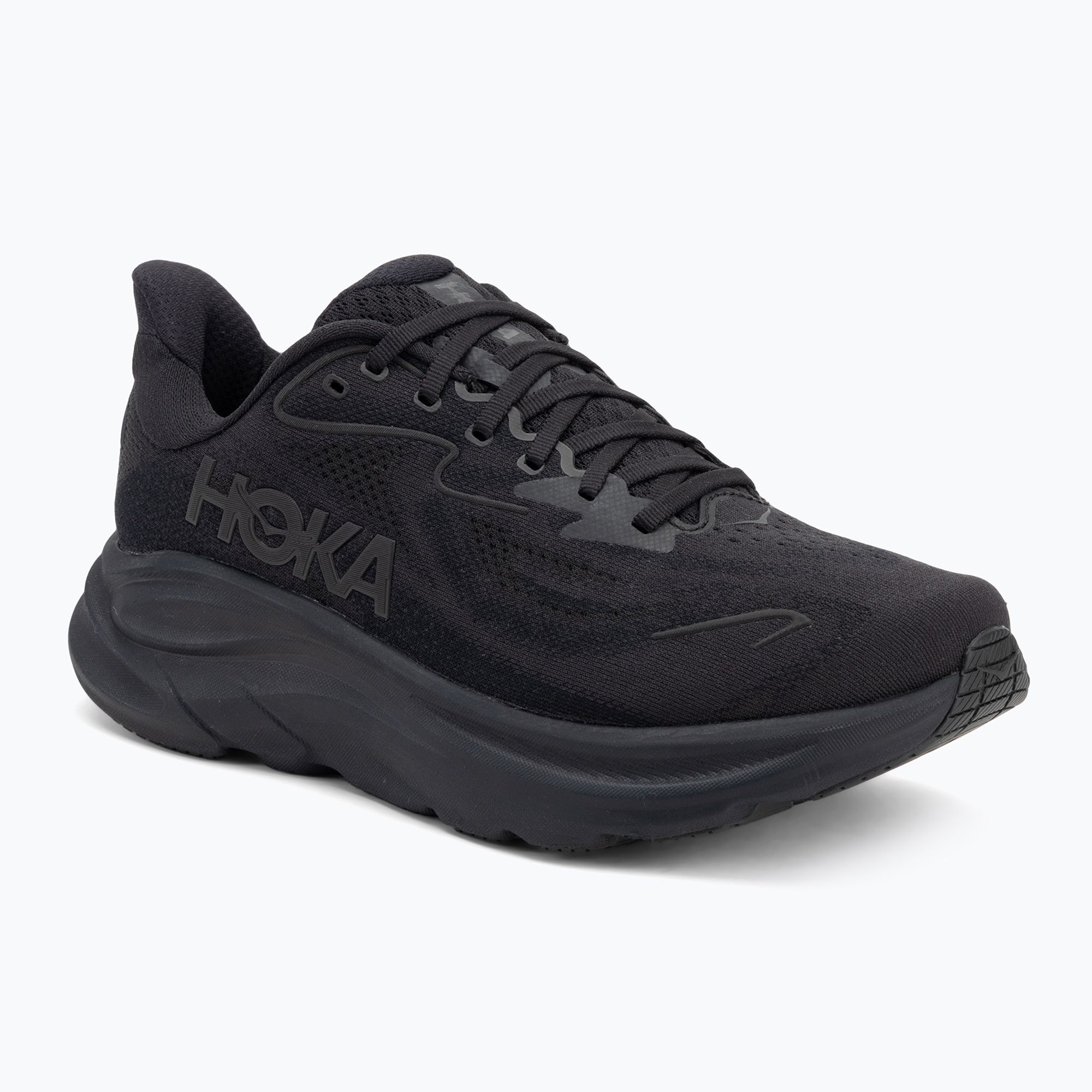 Men's running shoes HOKA Clifton 10 X-Wide black/black (1162051
