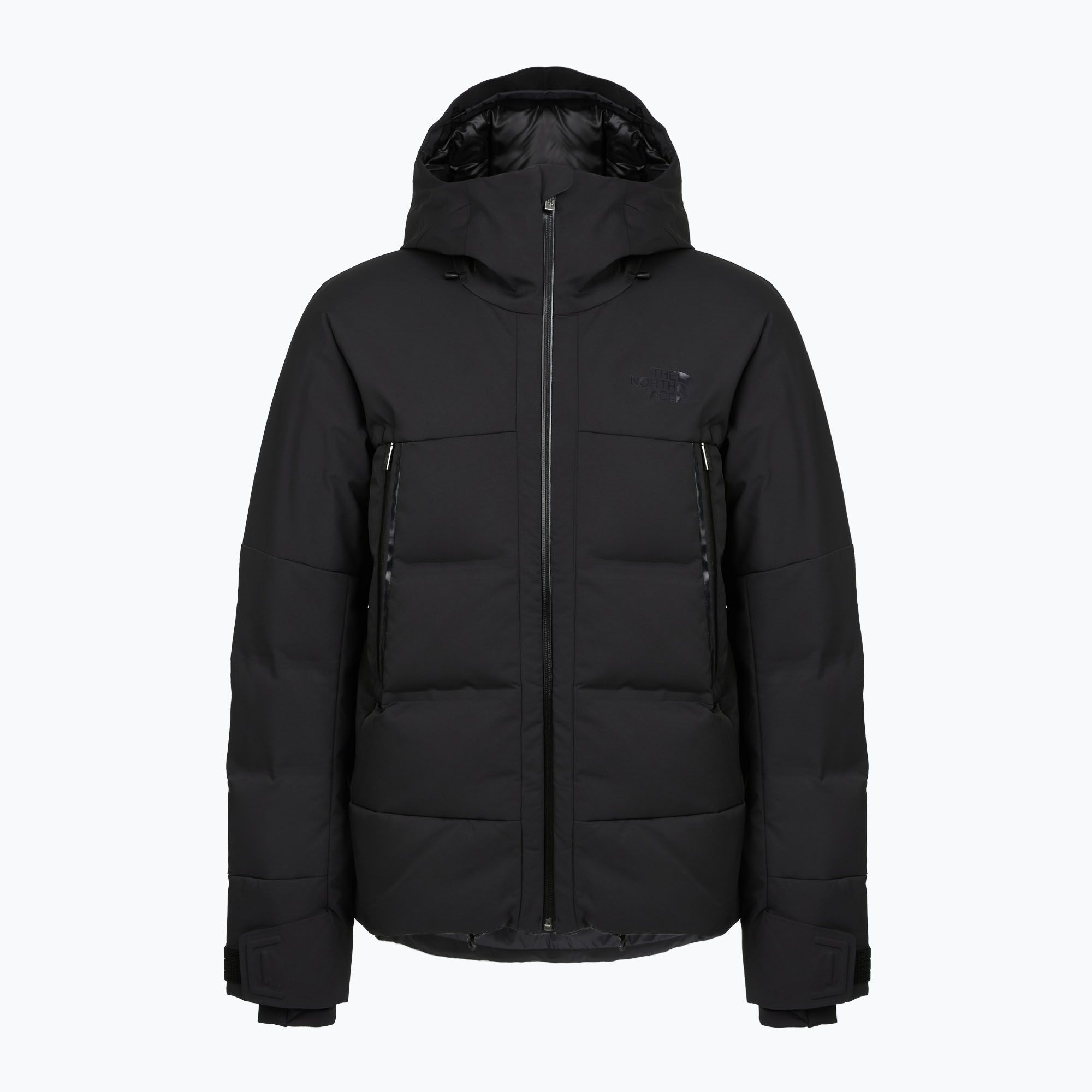 Men's ski jacket The North Face Cirque Down black/r (NF0A87Y4GOF1