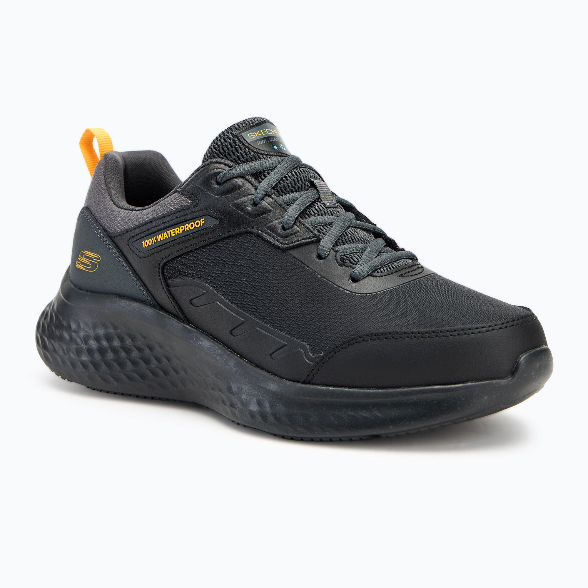 Men's SKECHERS Skech Lite Pro Ankkor black/charcoal/yellow shoes