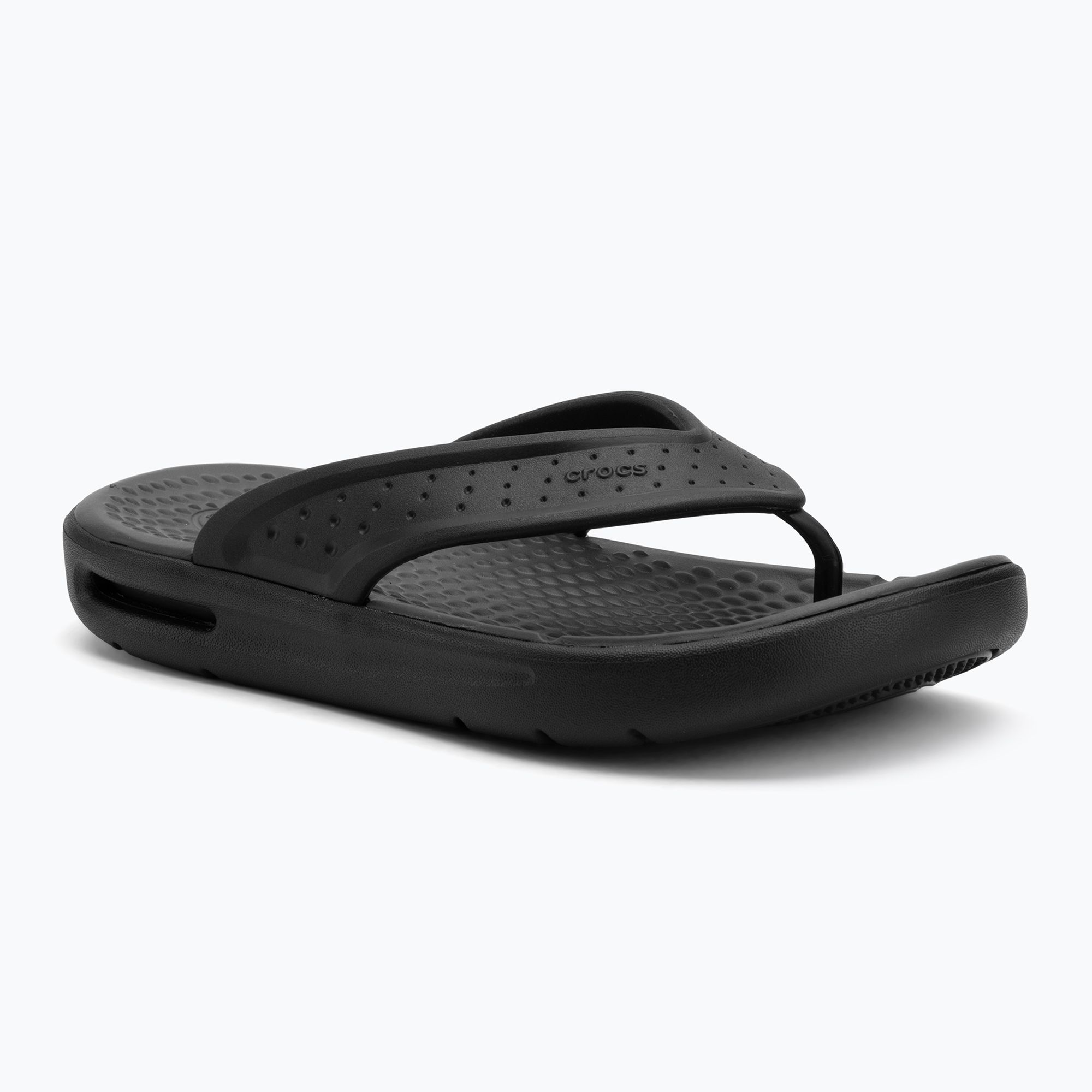 Crocs InMotion Flip Flops black (211101-001) - Sportano.com
