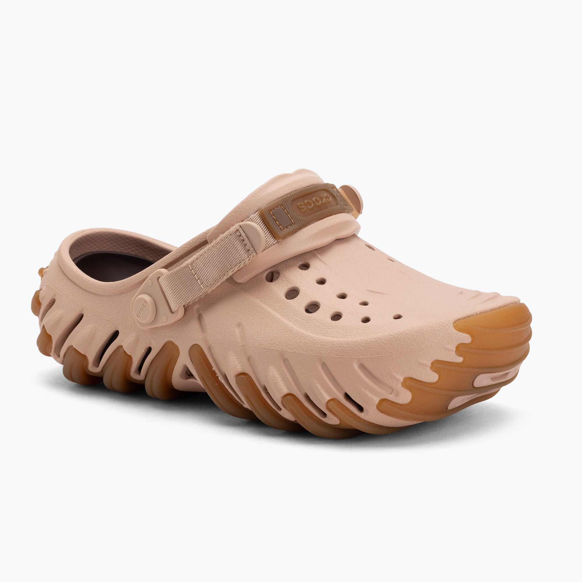 Slides Crocs Echo Gum Ro Clog pink caramel (211675-7AF) - Sportano.com