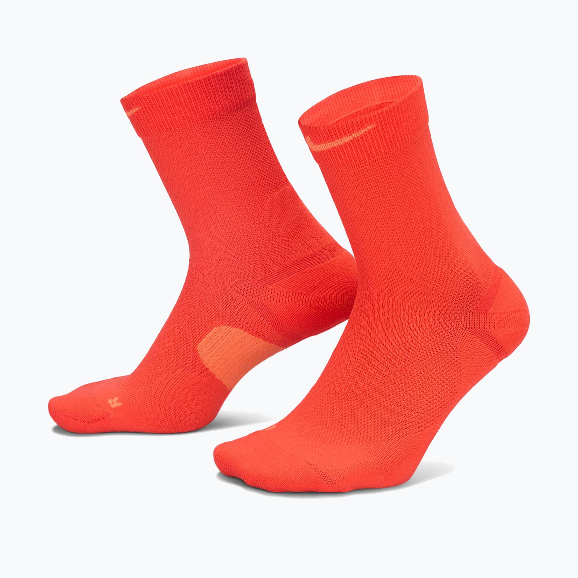 orange nike crew socks
