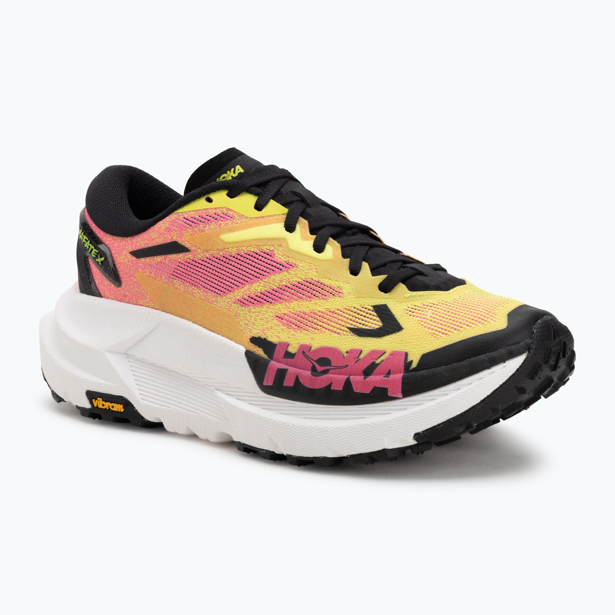 Men's running shoes Hoka Mafate X neon hoka citrus/neon rose (1161990 ...