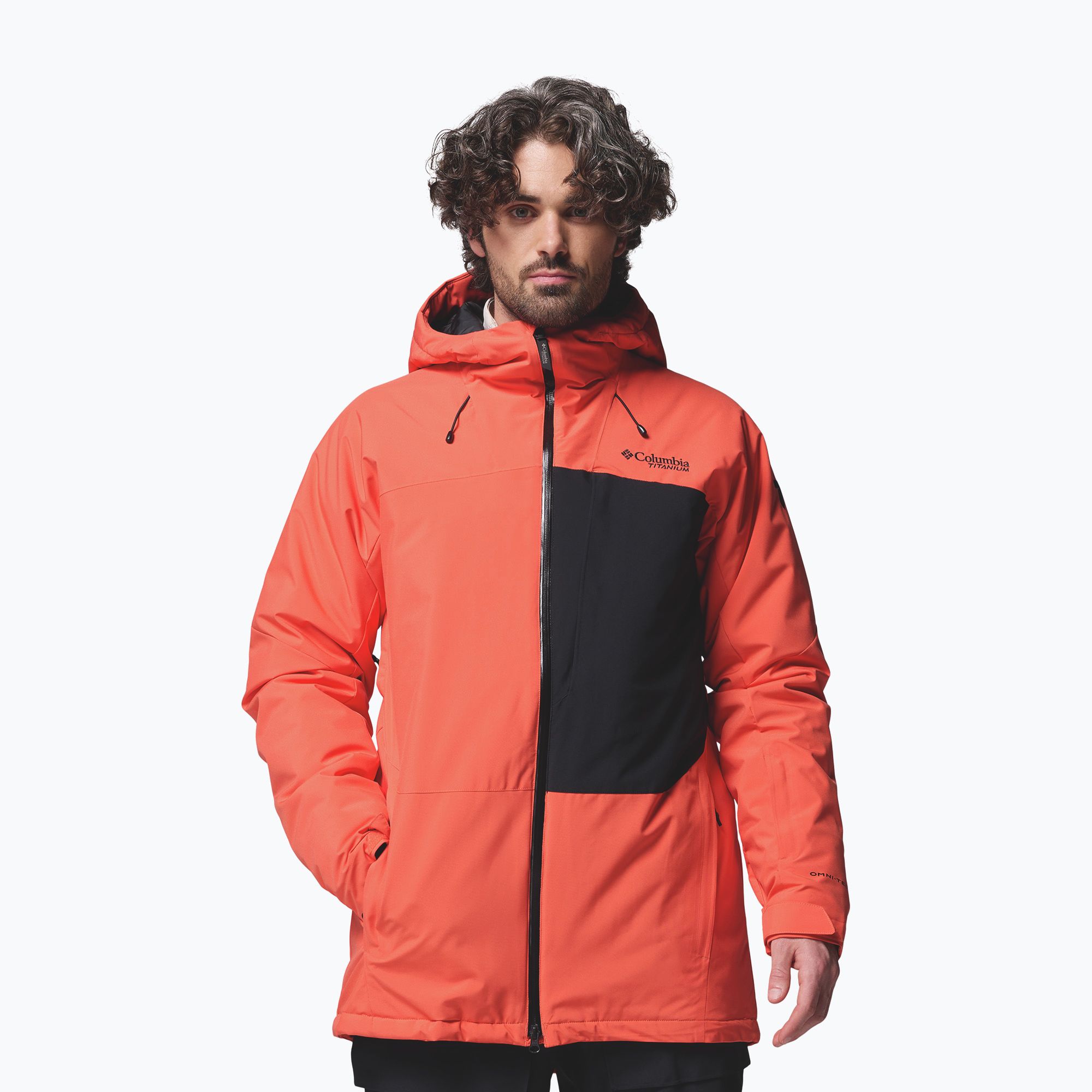 Men's ski jacket Columbia Winter District III zing/black