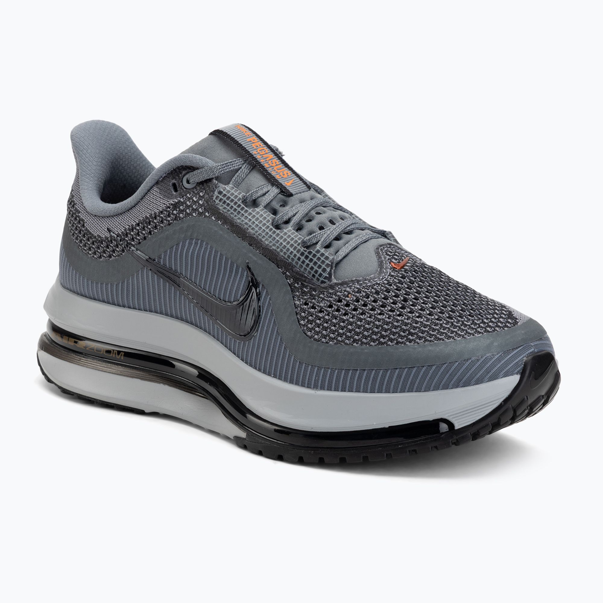 Nike Air Zoom Pegasus Premium Mens Cool Grey Safety Orange Black Nike Pegasus Premium Cool Grey / Safety Orange | KicksOnFire main image 2