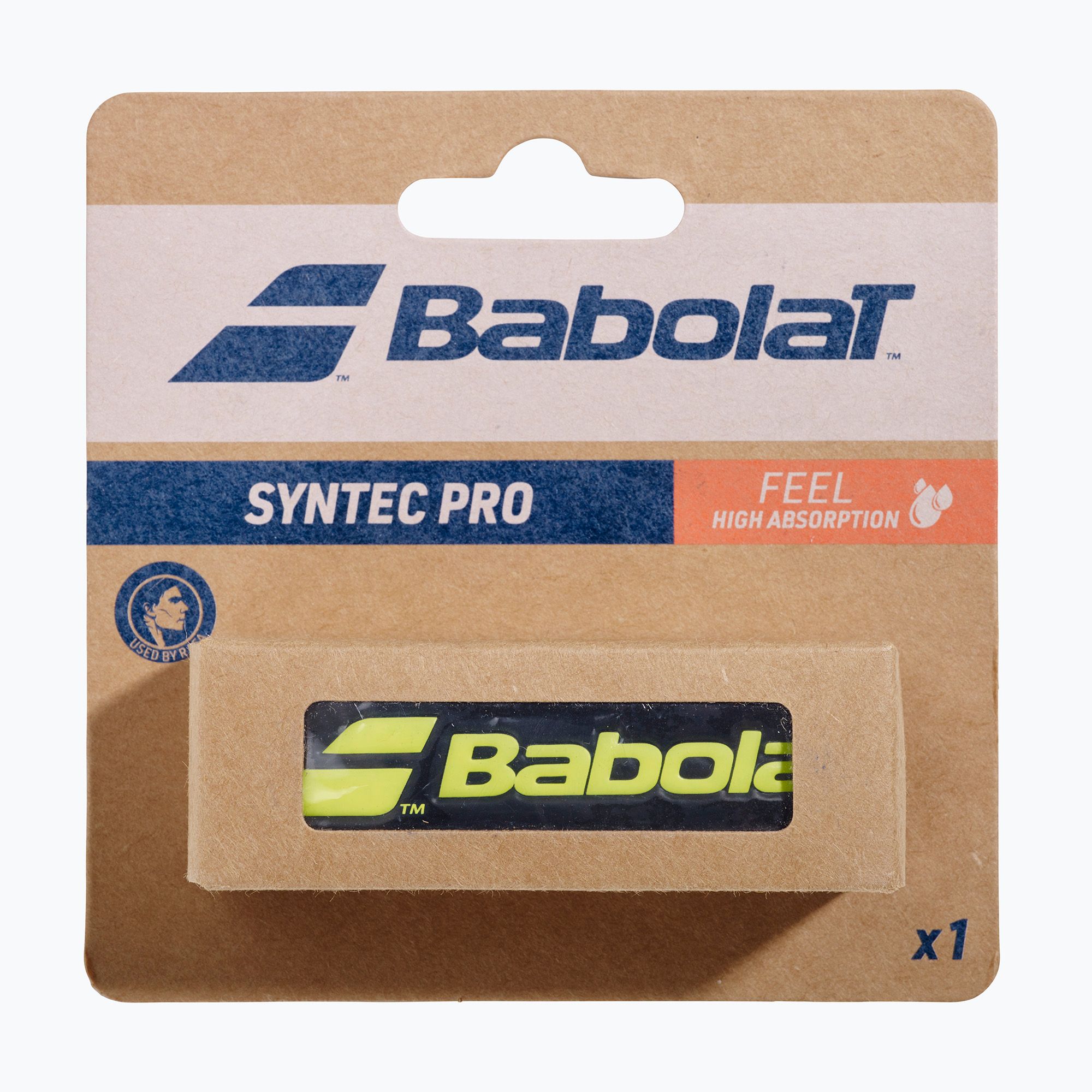 Babolat Syntec Pro S25 black/ yellow tennis racket wrap (670051 ...