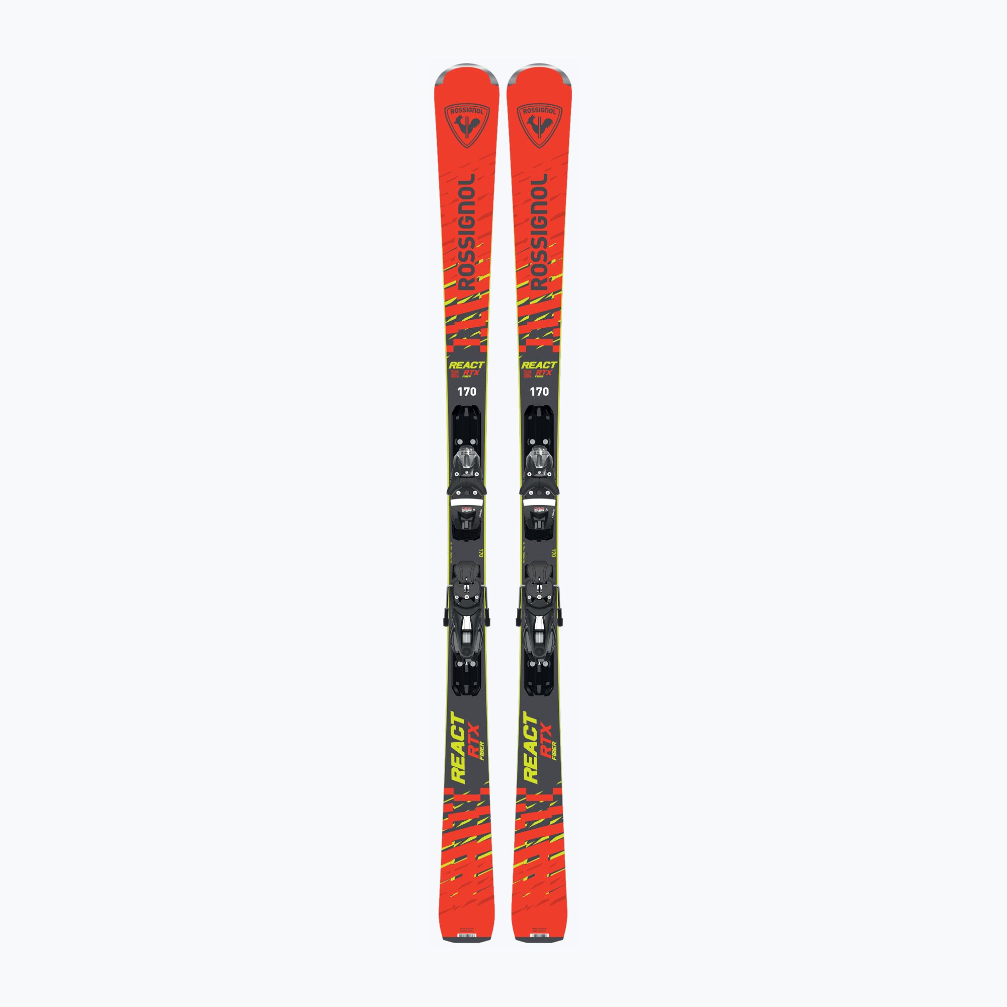 Alpine skis Rossignol React RTX RTL + bindings Xpress 10 GW