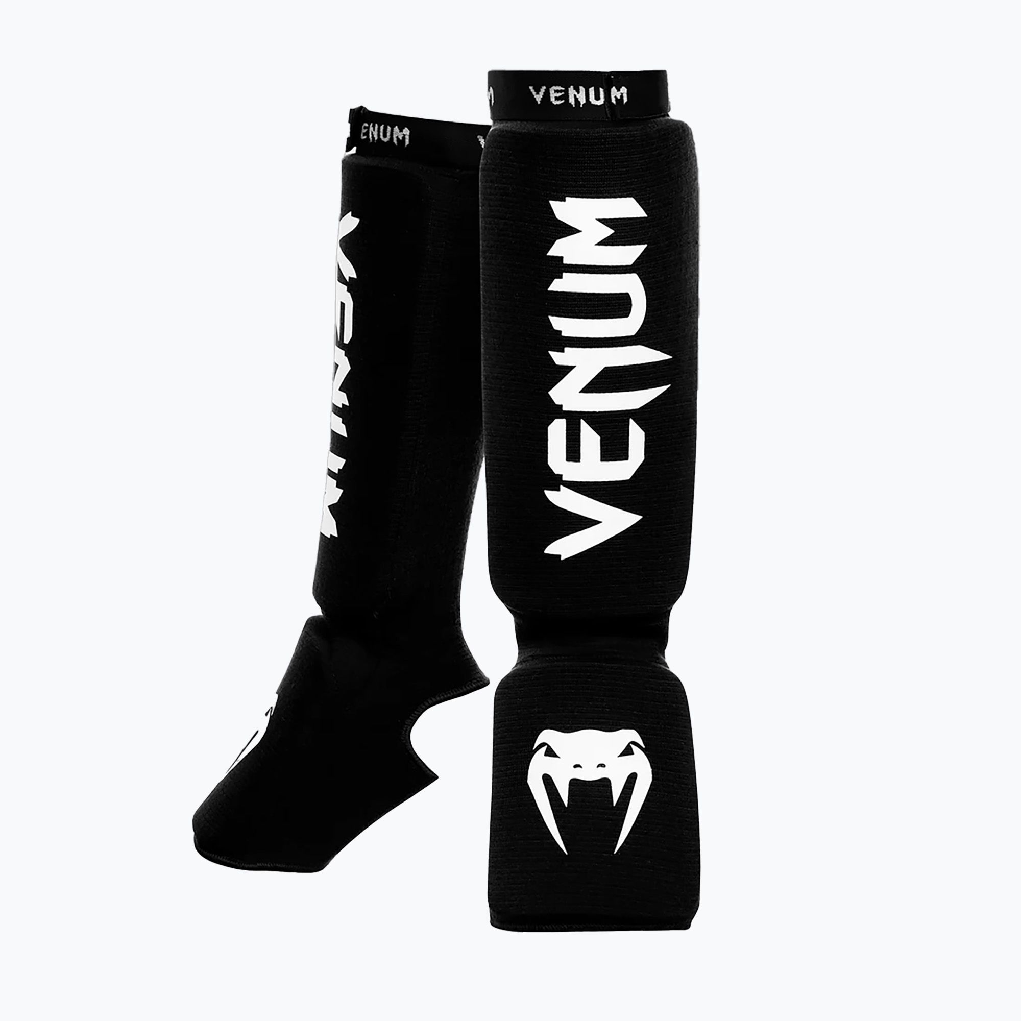 Tibia and foot protector Venum Kontact Shin black (EU-VENUM-0480-BLACK ...