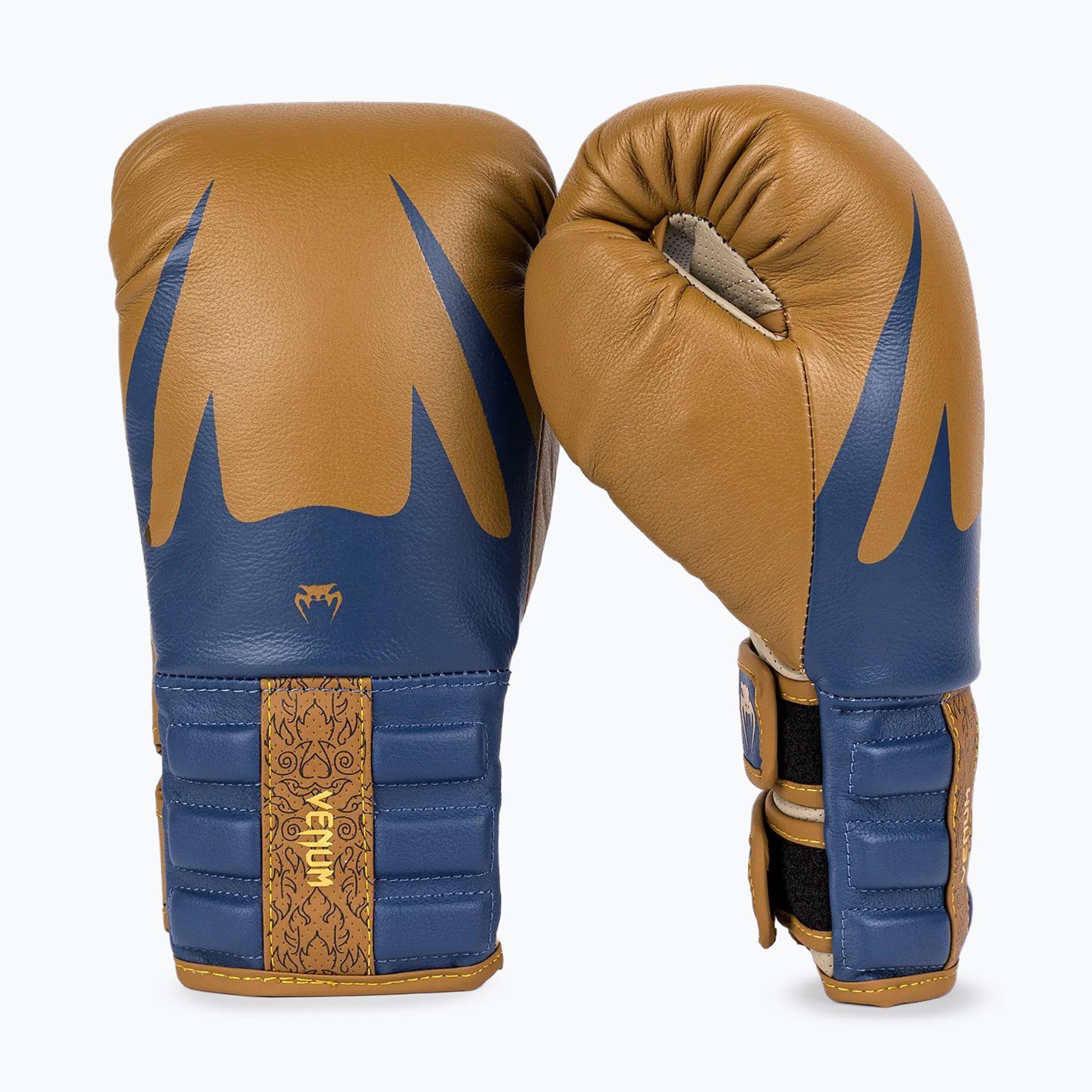 Boxing gloves Venum Reverso Boxing emerald green/gold (VENUM-05411