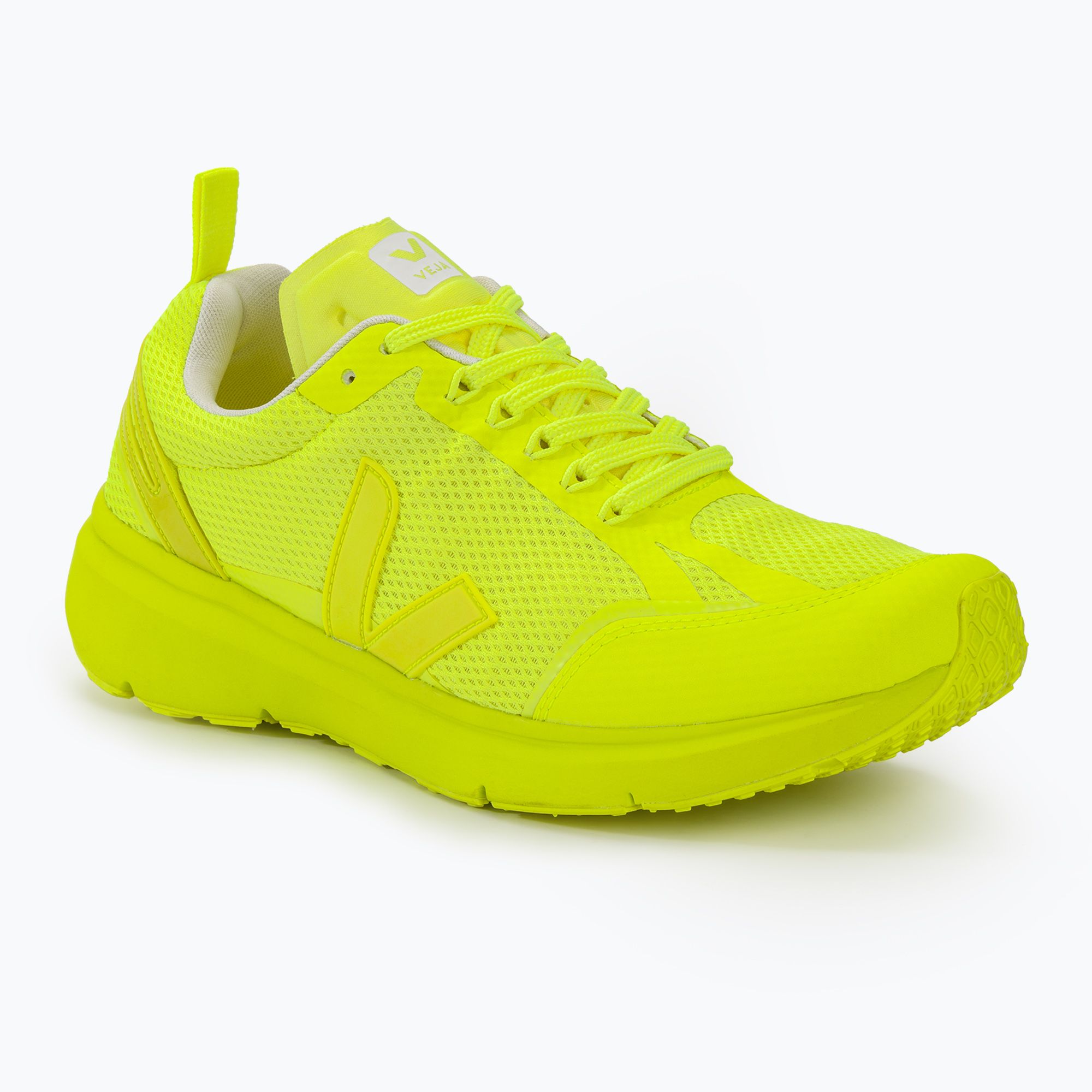 VEJA Condor 2 Alveomesh in Full Jaune Fluo, 9 US Mens, 43 EU VEJA CONDOR 2 ALVEOMESH NATURAL BABE JAUNE FLUO | REVERSIBLE main image 3