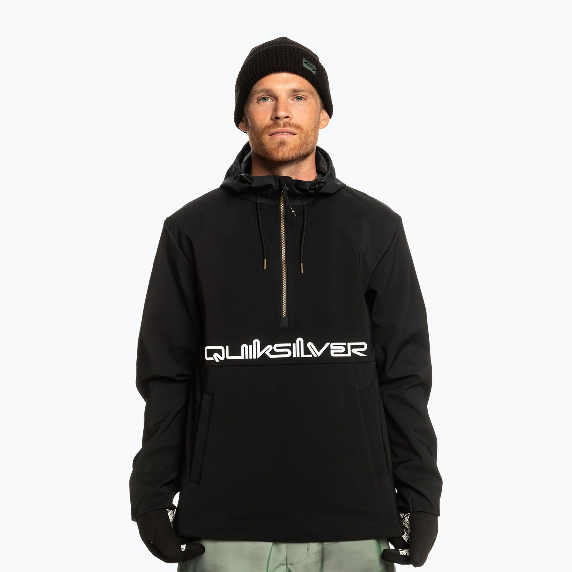 Men\'s Quiksilver Live For The Ride snowboard jacket true black