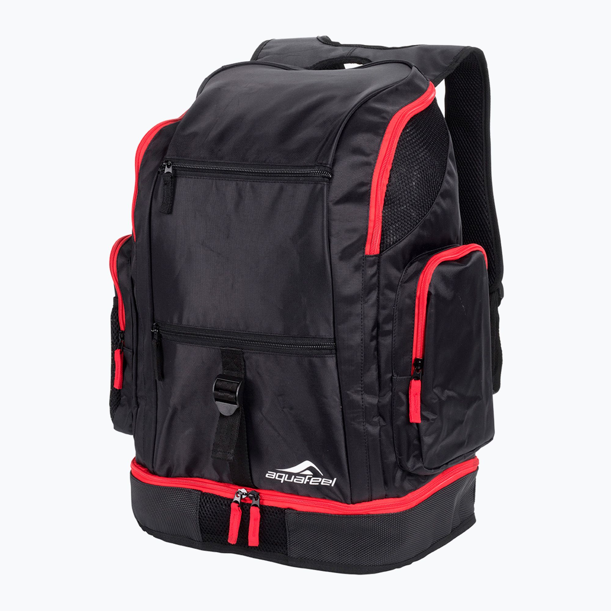 Swimming backpack aquaFeel Rucksack 42 l black/red (999/40) - Sportano.com