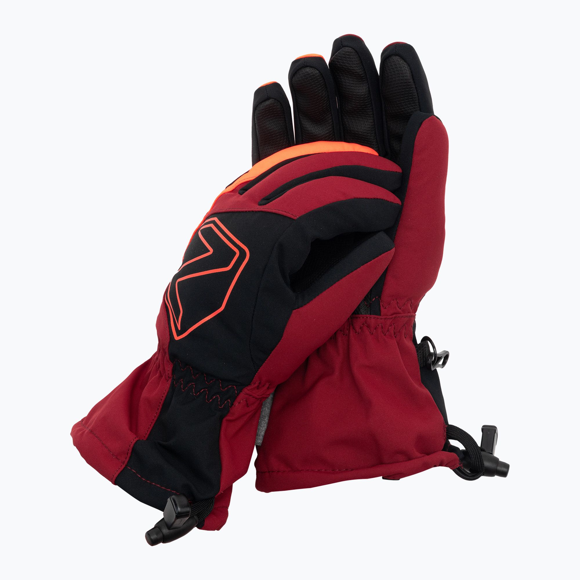 ZIENER Laval AS AW children\'s ski glove red 801995 | 
