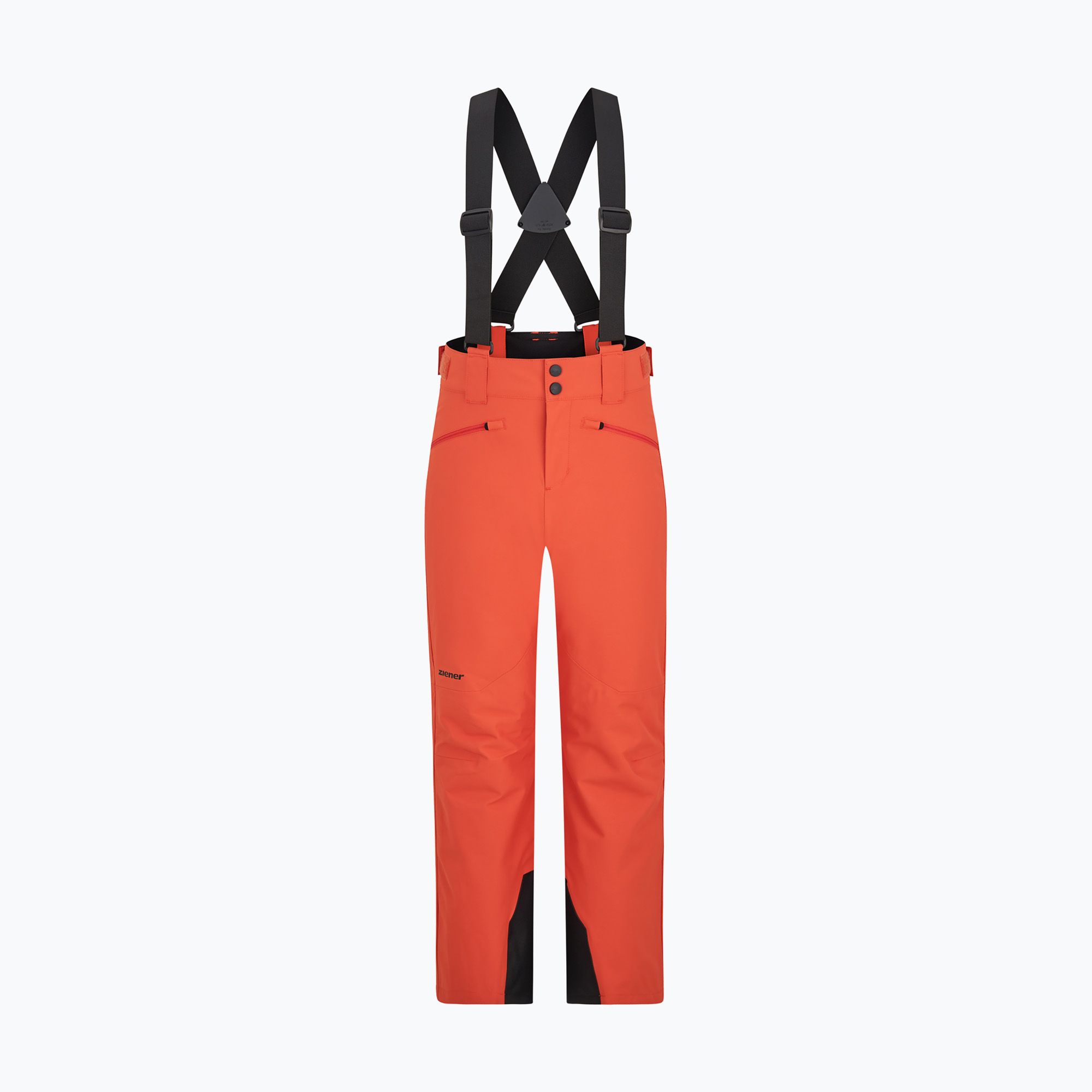 ZIENER Axi children\'s ski trousers burnt orange
