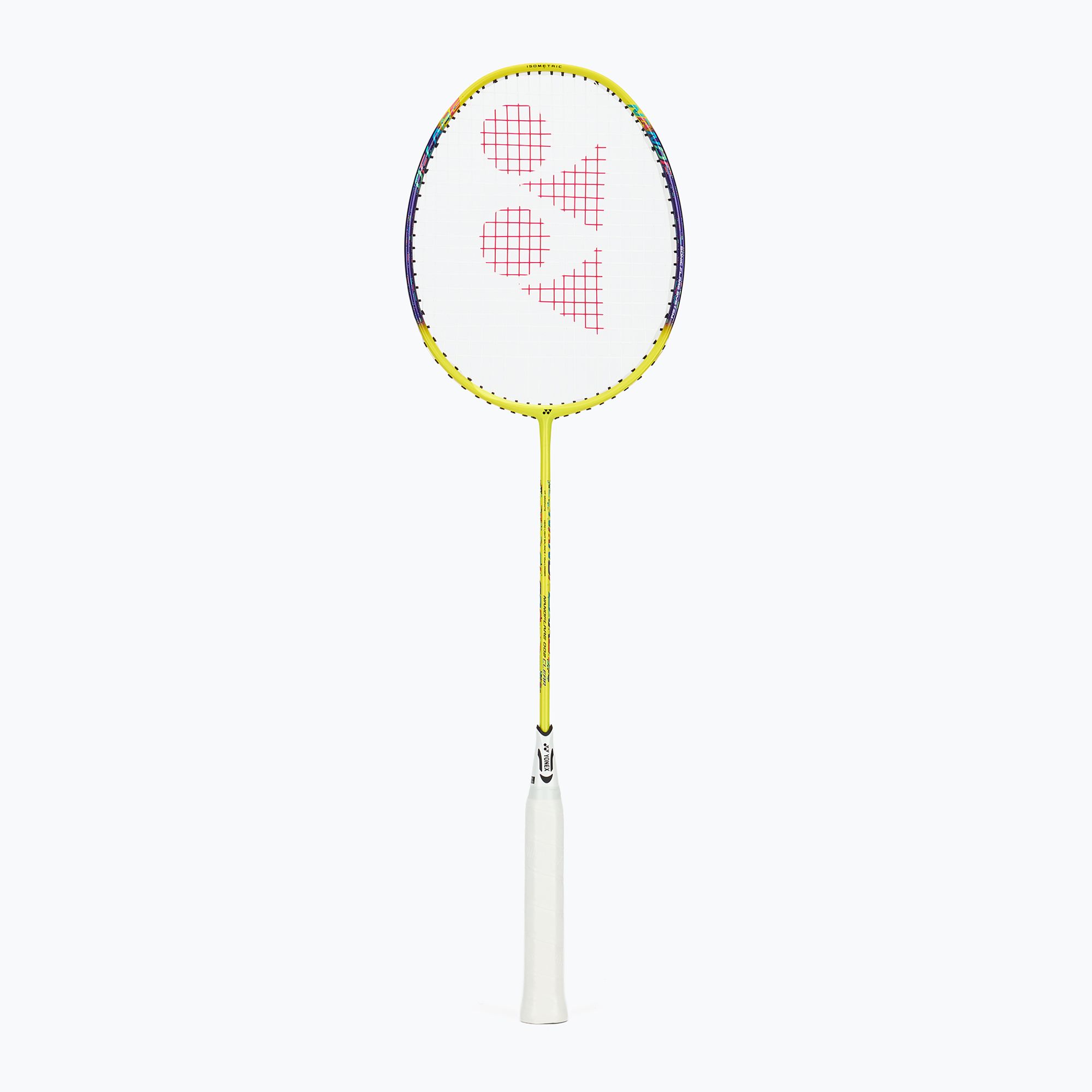 Badminton racket YONEX Nanoflare 002 Clear 2025 white/yellow (Nanoflare ...