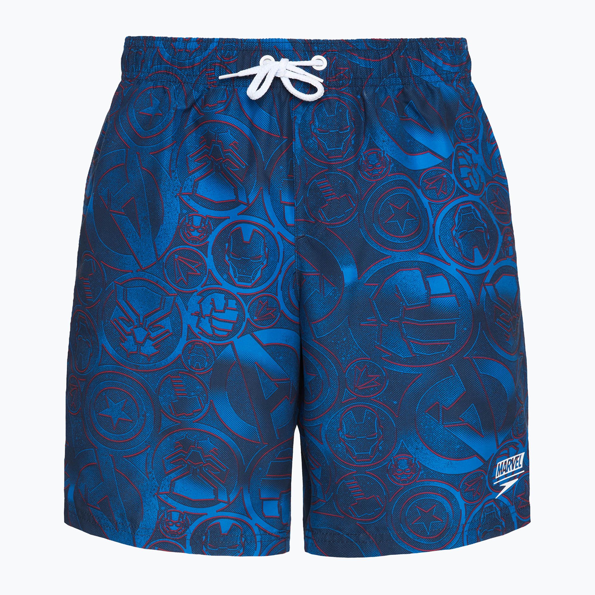 Speedo Print Leisure 17" blue/red children's swim shorts (152 cm)