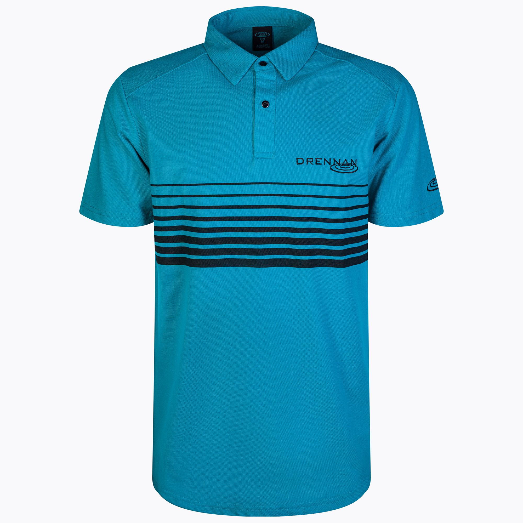 Men's fishing shirt Drennan Aqua Line Polo blue CSDAP205 
